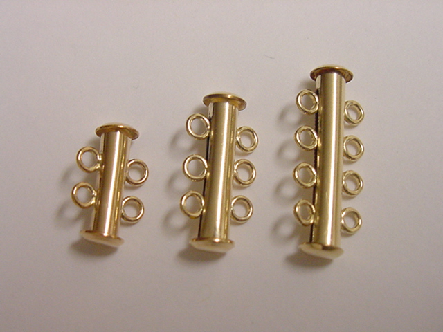 GF Bar Clasp 2-3-4 StrandGF Ball Post with Ring 4,5,6mm